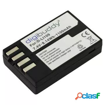 Batteria Pentax D-LI109 - Pentax K-S2, K-S1, K-50, K-500,