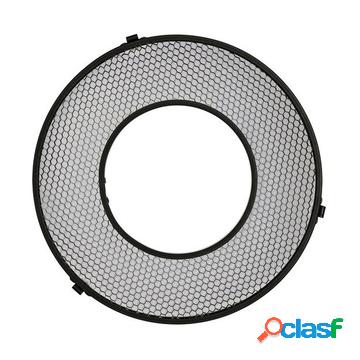 Bd-09b griglia a nido dape per ring flash r1200 (20°)