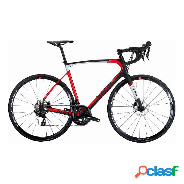 Bici da corsa Olmo Zerodieci Disco (Colore: nero-rosso,