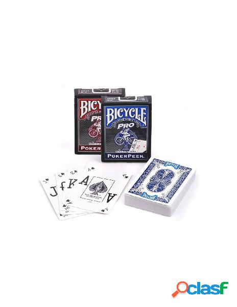 Bicycle pro red & blue mix deck