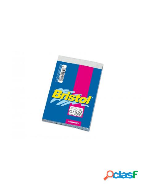 Blasetti - blocco notes 8x12 bristol 5mm cf.10 pezzi