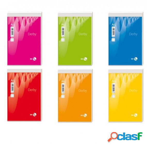Blocco note Derby - 5mm - 80 x 120mm - 60gr - 70 fogli - BM