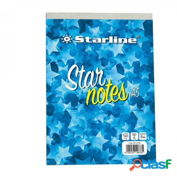Blocco note StarNotes A5 - 60 fogli - 5 mm - 150 x 210 mm -