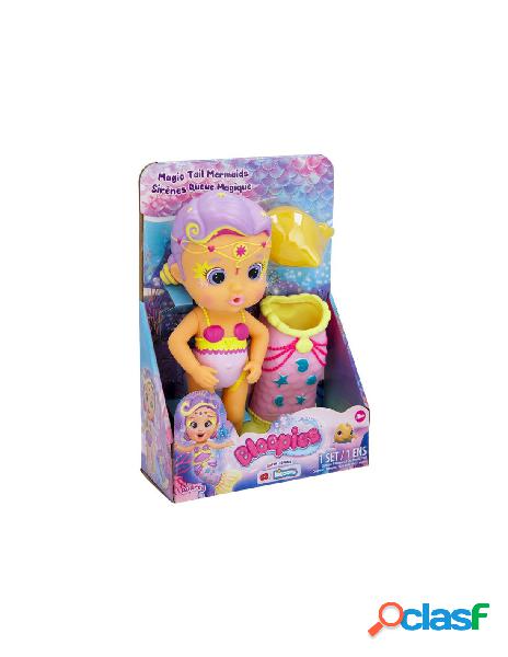 Bloopies mermaids w3 magic tail asst - 5 dolls