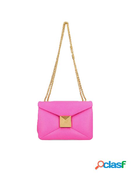 Borsa Con Catena One Stud Valentino In Nappa