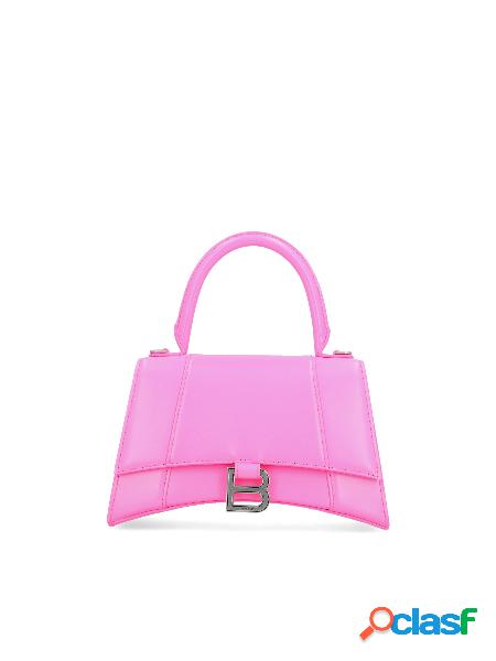 Borsa Hourglass In Pelle