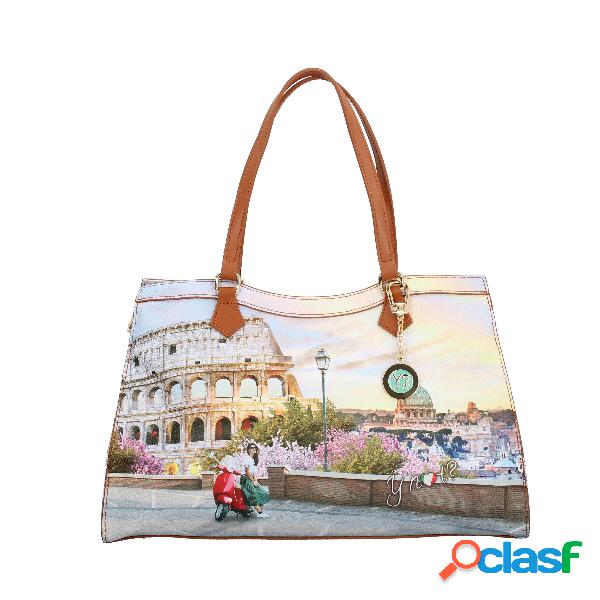 Borsa a spalla con città - Italian Love / TU