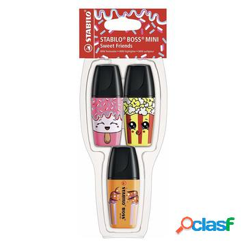 Boss mini sweet friends evidenziatore 3 pezzo(i) arancione,