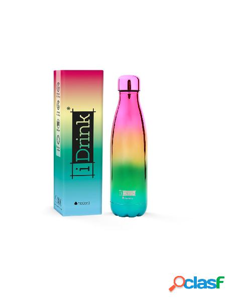 Bottiglia termica 500 ml metallic rainbow