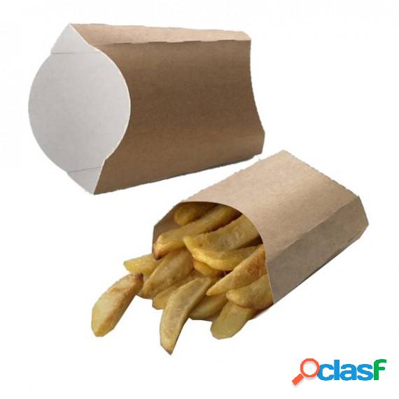 Box Street Food - per fritti - 13 x 13 x 5,5 cm - Leone -