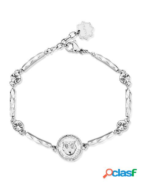 Bracciale BROSWAY donna CHAKRA Portafortuna Gufo BHKB121