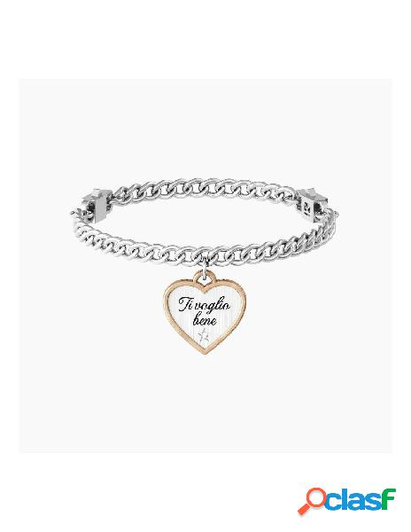 Bracciale KIDULT LOVE 732077 CUORE TI VOGLIO BENE