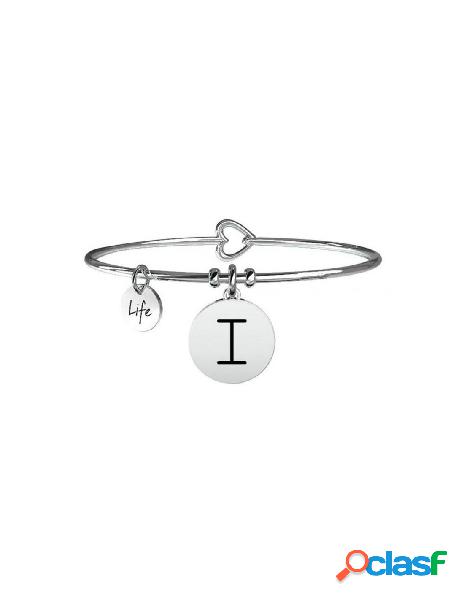 Bracciale KIDULT Life Collection SYMBOLS in acciaio 316L -