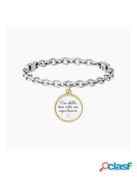 Bracciale KIDULT PHILOSOPHY 732091 TUA VITA UN CAPOLAVORO