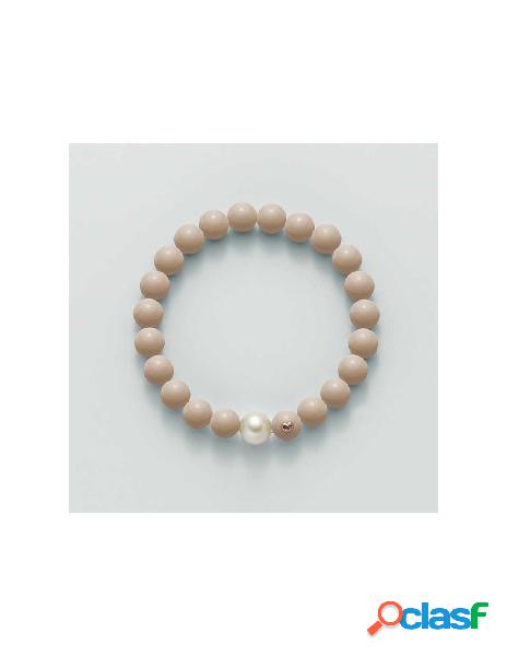 Bracciale MILUNA in oro 18Kt Terra e Mare PBR2085 Rosa