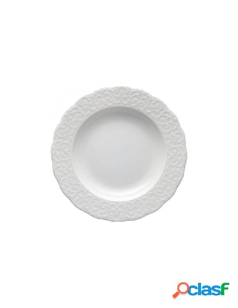 Brandani - piatto fondo brandani gran galà bianco 22 cm