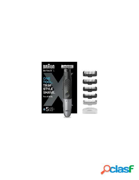 Braun - rasoio barba braun xt5100 serie x 4d blade face&body