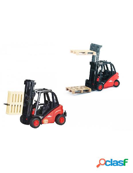 Bruder - muletto linde con pallet bruder