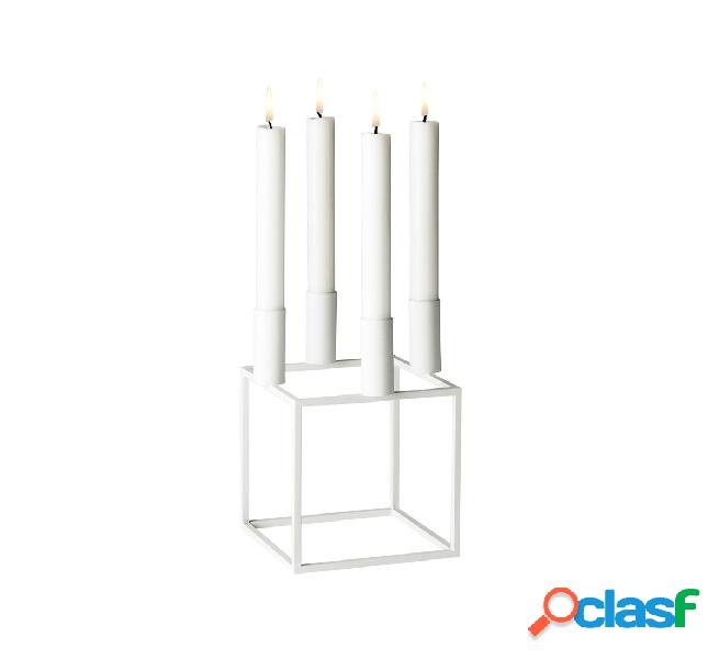 By Lassen Kubus 4 Candelabro - Bianco