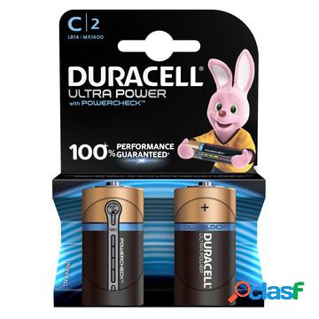 C ultra power (2pcs) batteria monouso alcalino 1,5v