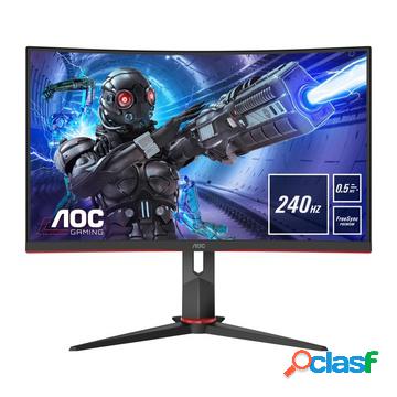 C27g2ze/bk 27" full hd led nero, rosso