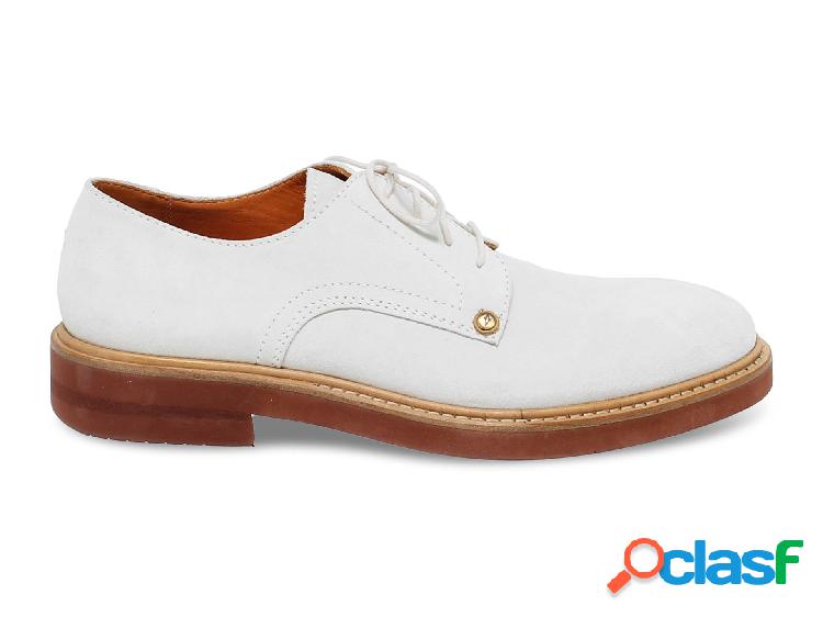 CESARE PACIOTTI STRINGATE UOMO PAC308B PELLE BIANCO