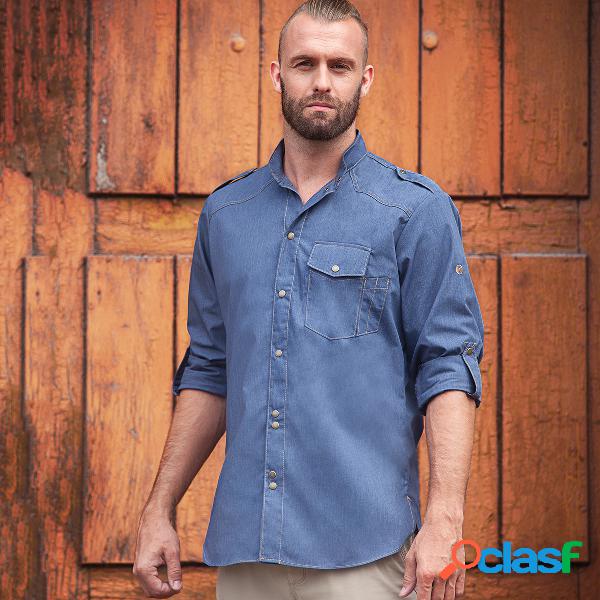 CHEF SHIRT 1892 CALIF 65%P35%C