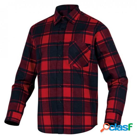 Camicia da lavoro Ruby - flanella di cotone - tg. L - rosso