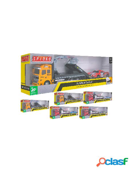 Camion retrocarica die cast c/1 auto 6ass.