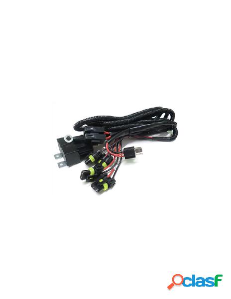 Carall - cablaggio unico per lampada bixenon h4-4 doppio