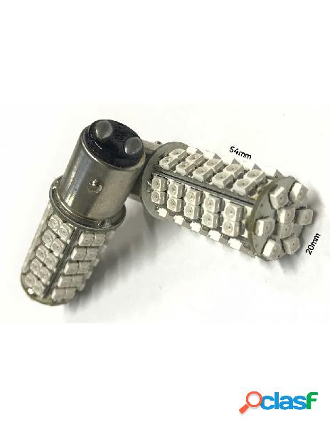 Carall - coppia 2 lampade led bay15d 1157 p21/5w con 68 smd