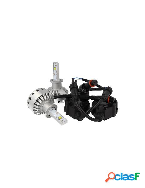 Carall - kit full led canbus h3 40w 5000 lumens dissipazione