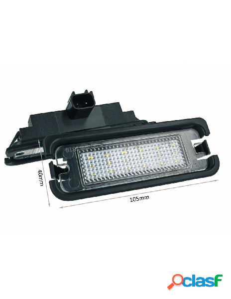 Carall - kit luci targa led oem fr3z-13550-a per ford