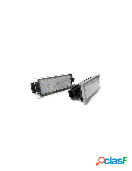 Carall - kit luci targa led renault twingo clio iii megane