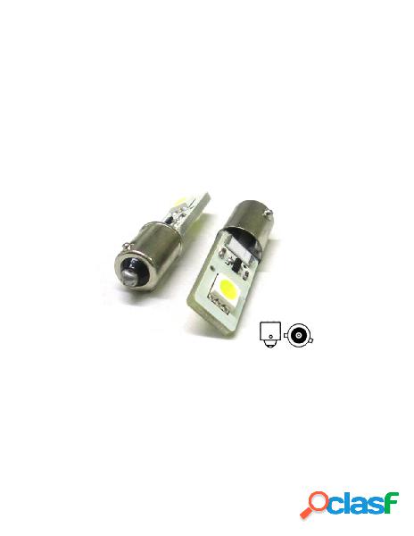 Carall - lampada led canbus bax9s h6w 2 smd no errore piedi