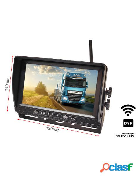 Carall - monitor wireless ricevitore professionale dvr