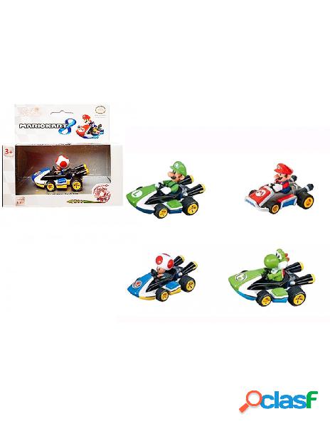 Carrera - mario kart veicolo retrocarica carrera