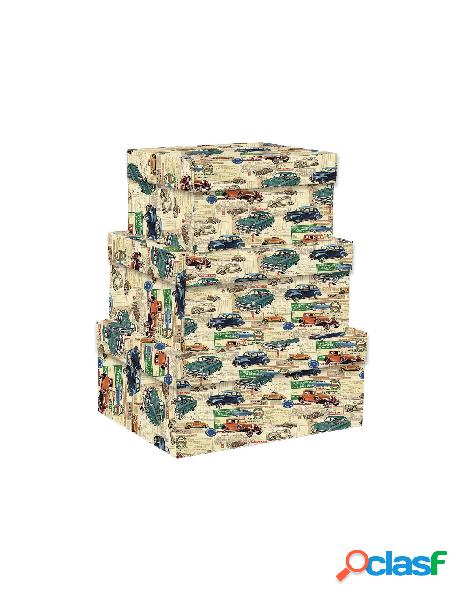 Cars set scatole grande 3 formati
