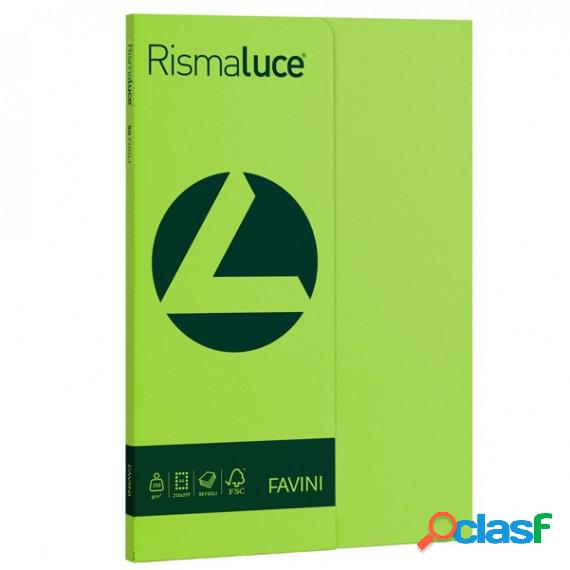 Carta Rismaluce Small - A4 - 200 gr - pistacchio 54 - Favini