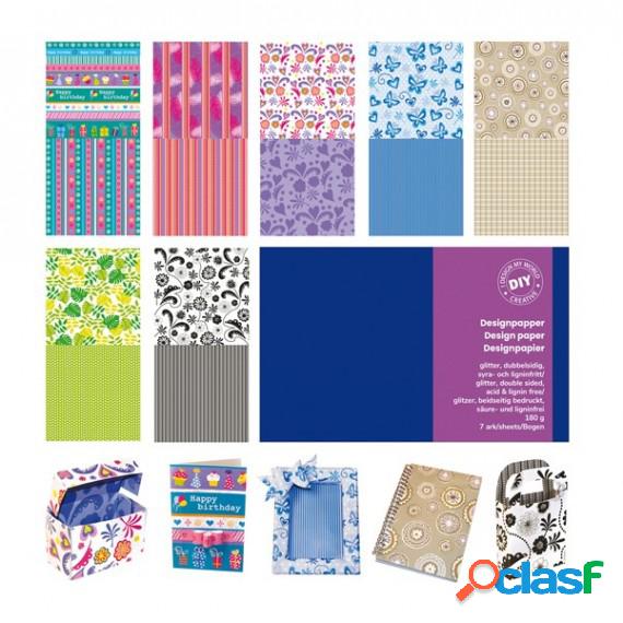 Carta Scarpbooking Provenzale - 30,5 x 30,5 cm - 180 gr/m2 -
