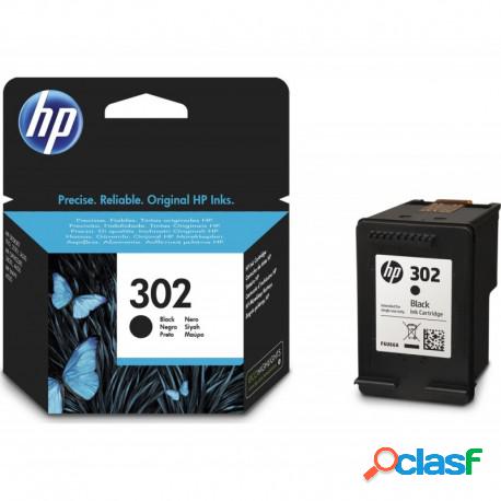 Cartuccia Hp 302 Nera F6U66Ae Originale Per Hp 3830 3832