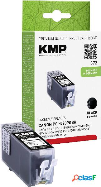 Cartuccia KMP Compatibile sostituisce Canon PGI-520 Nero C72