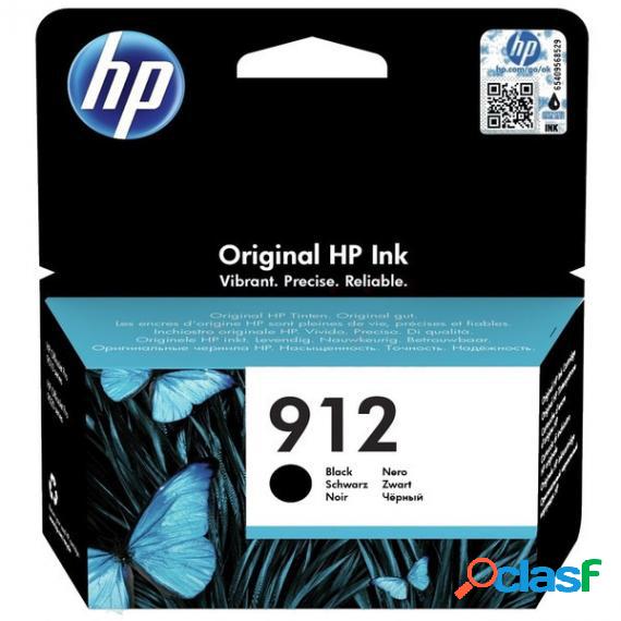 Cartuccia Originale Hp 912 Nera 3Yl80Ae Per Hp Officejet