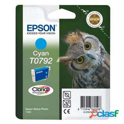 Cartuccia originale Epson C13T07924010 T0792 Gufo CIANO