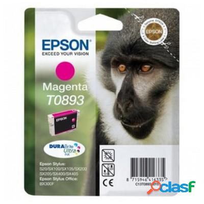 Cartuccia originale Epson C13T08934011 T0893 Scimmia MAGENTA
