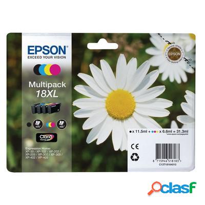 Cartuccia originale Epson C13T18164010 Multipack 18 XL