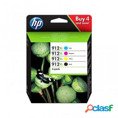 Cartuccia originale Hp 3YP34AE Multipack 912XL (Conf. da 4