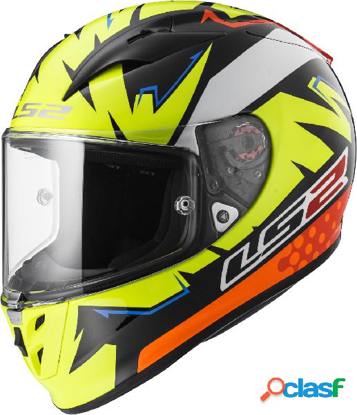 Casco integrale LS2 FF323 Arrow R EVO Volt in fibra Nero