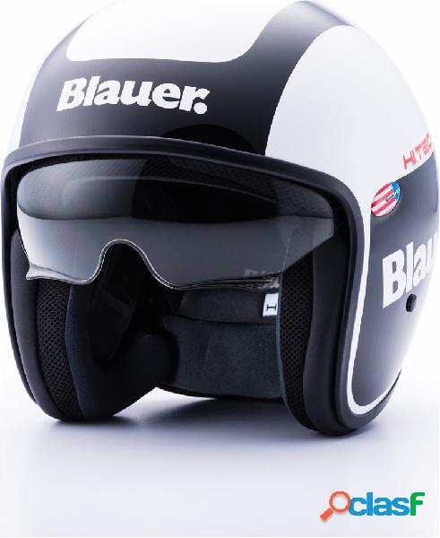 Casco jet Blauer PILOT 1.1 H.T. GRAPHIC G 00 in fibra Bianco