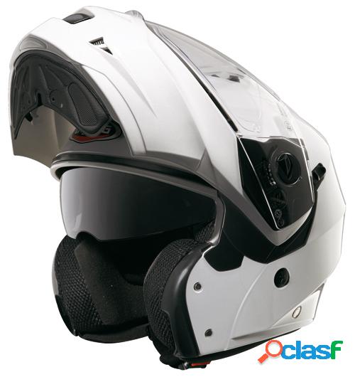 Casco modulare Caberg DUKE Bianco Metallizzato